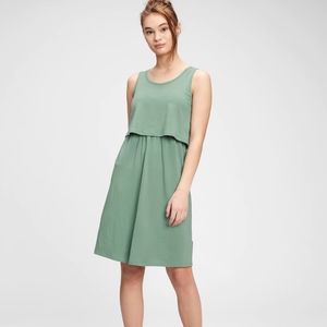 Maternity Overlay Nursing Dress
